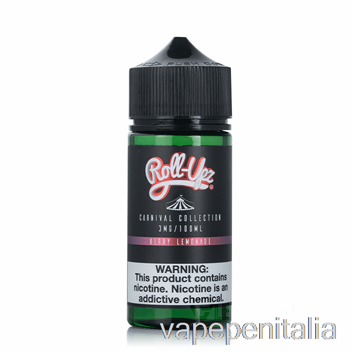 Vape Pen Carnival - Limonata Ai Frutti Di Bosco Con Juice Roll-upz - 100 Ml 0 Mg